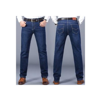 China Top Selling New Mid Waist Navy Blue Cotton Fashion Mens Regular Type Breathable Jeans for sale