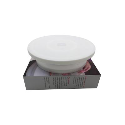 China Cake Tools Disposable Cake Decorating Plastic Turntable With Color Box Packing for sale