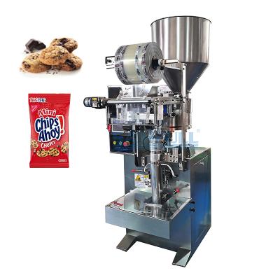 China Automatic Vertical Cake Biscuit Packing Machine Chocolate Chip Small Food Sachet Food FFs Bag Packaging Machine for sale