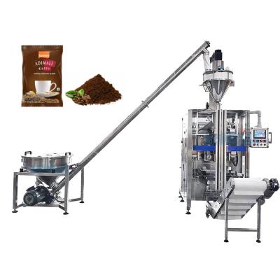 China Food Automatic vffs Ground Coffee 3 In 1 Coffee Powder Pouch Coffee Pack Packaging Machine for sale