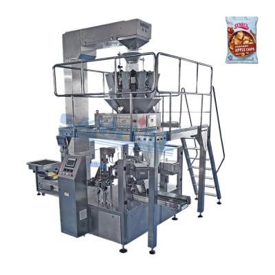 China Food vending doy-pack machine snack potato chips packing machine doypack hot filling machine for sale