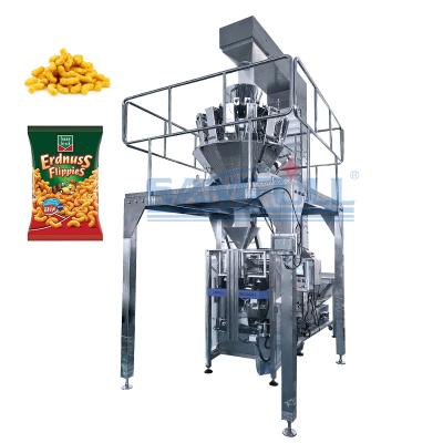 China Food Pouch Snack Peanut Puffs Packing Machine Automatic Vertical Peanut Shakes Packing Machine for sale