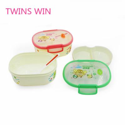 China Freshness Preservation China Supplier Food Safe The Success OEM Custom Printing Multi-colors Cute Glass Bento Lunch Box For Adult 063 for sale