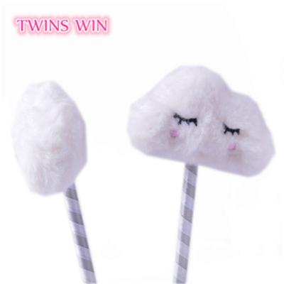 China Cute writing pen 0.5mm normal cartoon white cloud gel pen water-based pen 2279 for sale