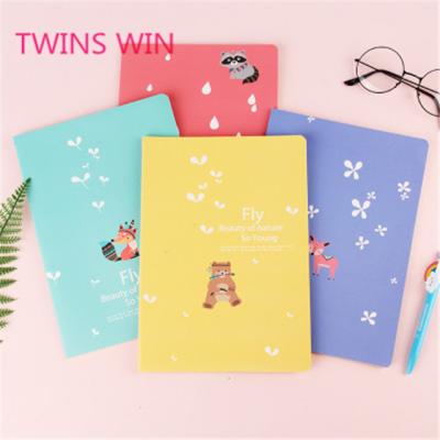 China 2019 Children's Printed Notebook Hardcover Book Cat Printing Cheap Cartoon Notebook 1445 for sale