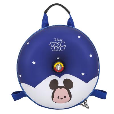 China Custom Waterproof Mickey Hard Luminous Lightweight Backpack Kindergarten Education Class Schoolbag Shell Early Kids Eggshell Bag for sale