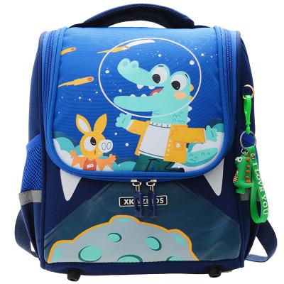 China New Custom Waterproof Cartoon Waterproof Kindergarten Backpack Bag Primary School Leisure Cute Lightweight Children Bag for sale