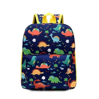 China High Quality Waterproof Cute Custom Logo Backpack Kindergarten Boy Cartoon Dinosaur Schoolbag Children Kids Bag Large Capacity Schoolbag for sale