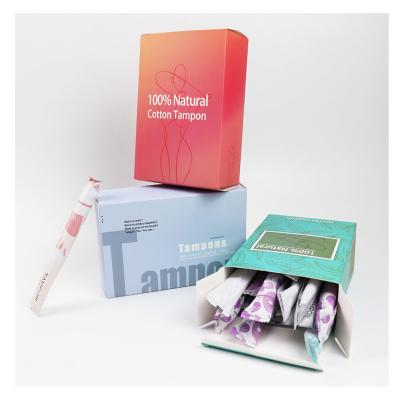 China Breathable Organic Tampon Box Tampons Private Label Tampon-Making-Machinery for sale