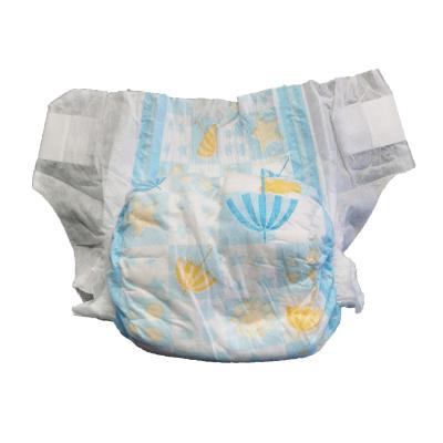 China Cheap Baby Diapers Second Class Printed Sleepy Diapers Grade B In Bulk Bullets Baby Diapers for sale