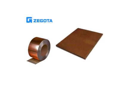 China Lightweight Copper Clad Aluminum Sheet With High Electrical Conductivity for sale