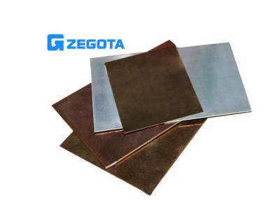 China Automobile Industry Nickel Clad Copper Sheet Good Weldability Corrosion Resistance for sale