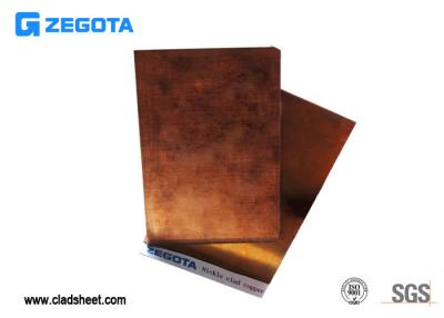 China Strong Structure Nickel Clad Copper Sheet For Automobile / New Energy Industry for sale