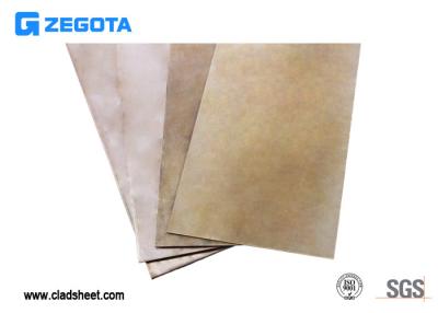 China Thickness 0.6mm Copper Clad Steel Sheet For General Electronic Products for sale