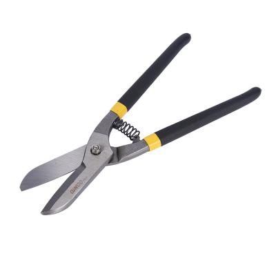 China Hot Selling Steel Hand Tin Snips Metal Cutting Scissor Universal Cutter Professional Straight Cut for Steel for sale