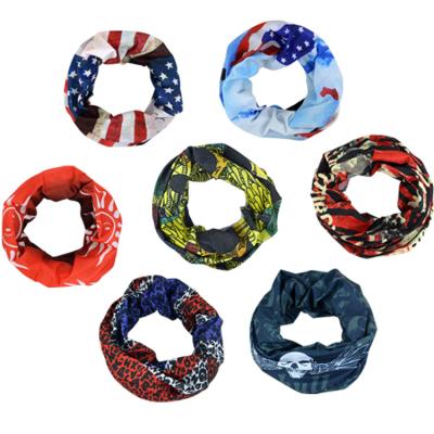 China Skin Friendly Custom Multifunctional Full Color Bandana Cuff for sale