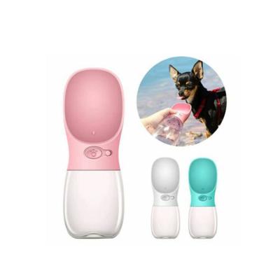 China Outdoor Portable Puppy Dog Water Bottle Travel Cat Drinking Bowl for sale