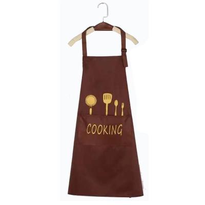 China Custom Logo Adjustable Waterproof Adjustable Kitchen Cooking Aprons for sale