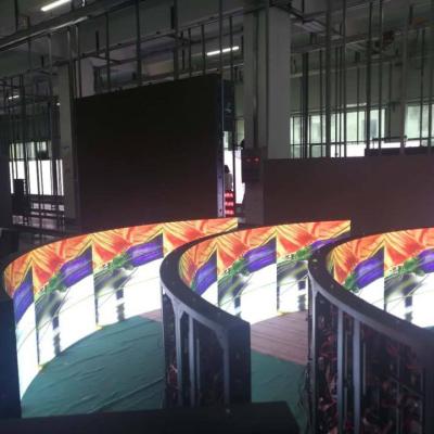 China Design Building Wall LED Advertising Screen P2 P2.5 P3 P2.97 P4.81 P3.91 P4 P5 P6 Indoor Curved Shape Wall Mounted LED Display Curved Screen for sale