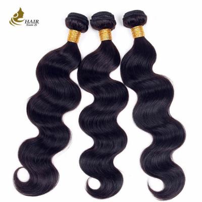 China Double Weft 100% Brazilian Human Hair Wavy Bundles Brown for sale