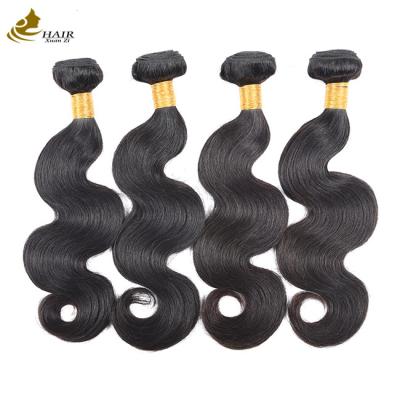 China Virgem Remy Cabelo Brasileiro 10 polegadas Negro Cabelo Humano Pacotes Tecido à venda