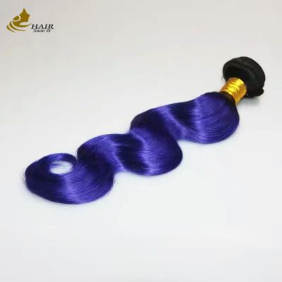 Cina Colori Remy Ombre Estensioni di capelli umani doppiamente disegnati in vendita