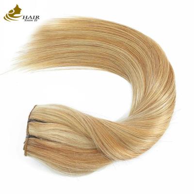 China Vrouwelijk menselijk haar Clip In Extensions Ponytail Straight Piano kleur Te koop