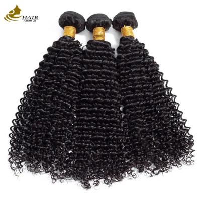 Cina Tessitura ricci Afro Kinky Bundles Virgin Wavy Human Hair Bundles Weft in vendita