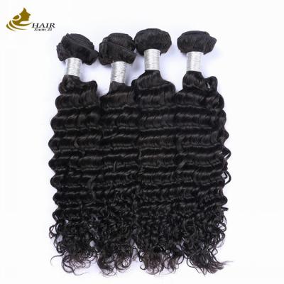 China Deep Wave Yaki Mensenhaar Bundels En Sluiting 30 Inch Custom Te koop