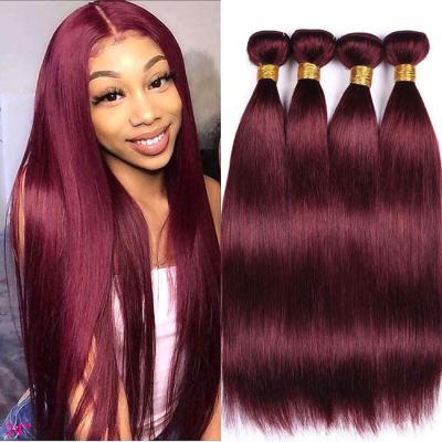 Chine 8 pouces à 30 pouces 99j Perruque de Bourgogne Body Wave Extensions de cheveux humains à vendre