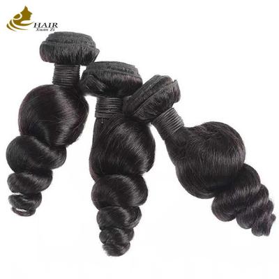 China Wave solto de cabelo humano brasileiro Natural Extensões de cabelo preto à venda