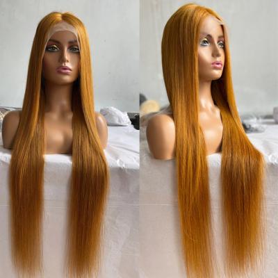 China Cabello de jovencita Cabello humano encaje Pelucas delanteras con color transparente de encaje en venta