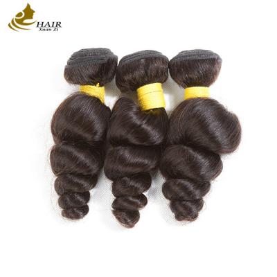 Chine Boucles de cheveux brésiliens Cheveux humains Boucles de cheveux en forme de vague avec fermeture à vendre