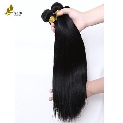 China Goedkope Braziliaanse Cuticle Aligned Raw 100% Virgin Straight Human Hair Bundle Te koop