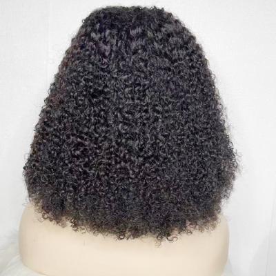 중국 Factory Price 100% Virgin Peruvian Human Hair Water Wave Lace Front Wigs 판매용