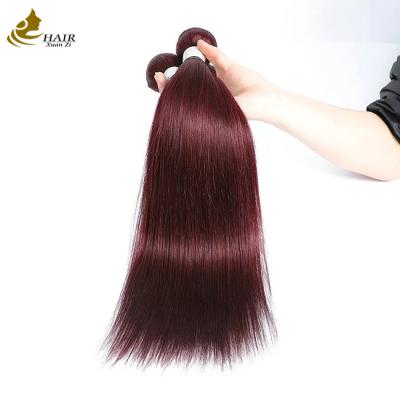 Chine 99j Bourgogne Body Wave Bundles Brésilienne Virgin Remy Human Hair Extension Bundles à vendre