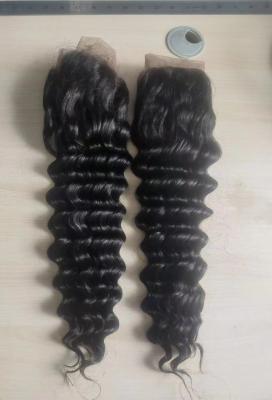 China los paquetes profundos flojos del pelo de la onda 8a, trama del cabello humano negro no lían ningún nudo en venta