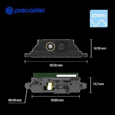 China Ultra-fast 18mm x 21mm x 61mm laser distance sensor RPS800 for sale