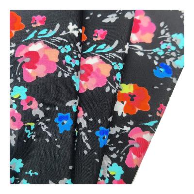 China Stretch Spandex Beachwear Nylon Swimwear Soft Simple Waterproof Custom Print Fabric for sale