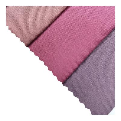 China Double Faced Polyester Four Way Spandex Yogawear Gaiters Stretch Dishonest Sanding Fabric for sale