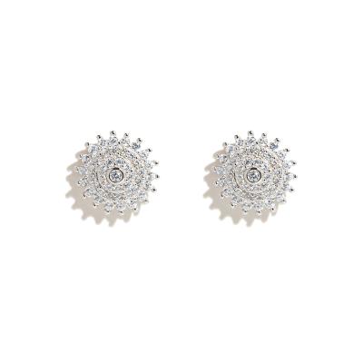 China Stud Earrings Wholesale Fashion Cute 925 Sterling Silver Stud Earrings For Women for sale