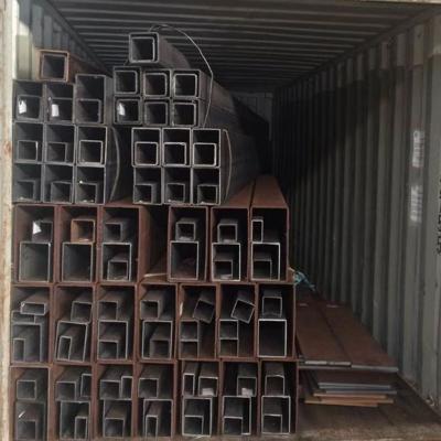 China Fluid pipe 30x30x3 mm s355 galvanized steel square tube size price for sale