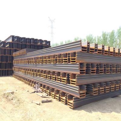 China Contemporary Hot Sale Steel Sheet Pile / Retaining Wall Pile / Flange Flat Steel Sheet Size for sale