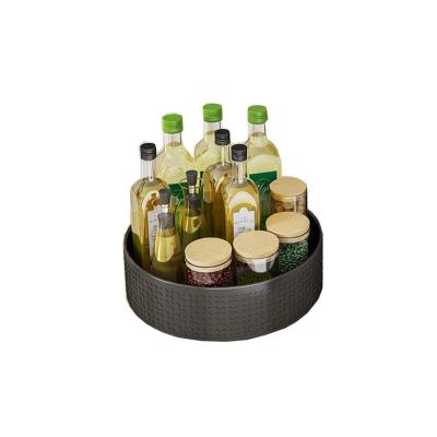 China Modern Modern Furniture Around Metal Single Susan Turntable Spice Rack Lazy Row for sale