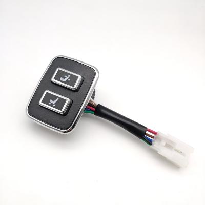 China PA6 Customized Good Quality 4 Way Welcome Door Switch Smart Seat Left Wiring Switch for sale