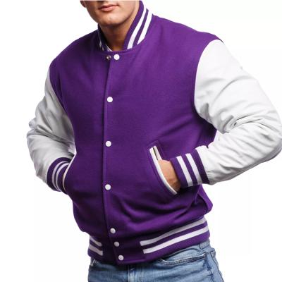 China Custom Made Logo Plus Size Men's Casual Bomber Jackets Baseball Jacket Waterproof For Men for sale