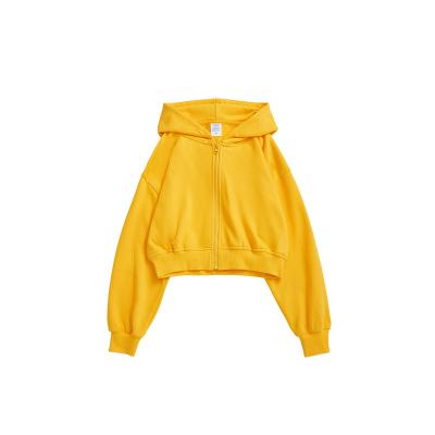 China 2021 factory wholesale custom Anti-wrinkle shorts candy color women new solid color fashion casual hoodie for sale