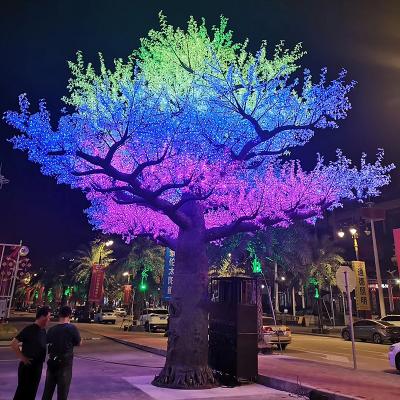 China Customized Waterproof Led Decoration Amazone Tree Light Outdoor Pattern Light Christmas Tree Lights Led For Holiday Park Street Decoration for sale