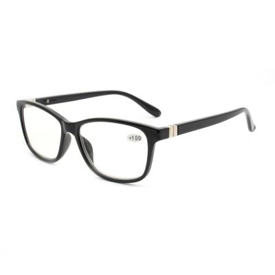 China For Reading Glass Metal Hinge Progressive Blue Lightweight Anti Classic Vintage Reading Glass Optical Frame for sale