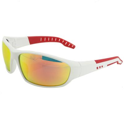 China Custom 2020 OEM Sports Sunglasses Men's Sports Sunglasses UV400 Cycling Glasses for sale